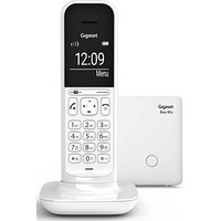 Gigaset CL390A Schnurlose Telefon mit Anrufbeantworter lucent white: speichert