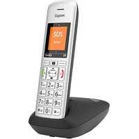 Flexibel telefonieren – mit dem Gigaset E390 Schnurlosen Telefon silber-schwarzDas Gigaset E390 Schnurlose Telefon silber-schwarz schenkt Ihnen die Freiheit zu telefonieren