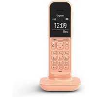 Gigaset CL 390 orange Schnurloses-Telefon Freisprechen bis zu 150 TelefonbucheinträgeTelefonieren ist schön. Gigaset CL390.hello! Das ist das Motto für alle