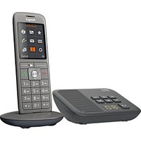 Das Gigaset CL660A Schnurlose Telefon mit Anrufbeantworter anthrazit schwarz: flexibel und hilfreichMachen Sie Ihr Festnetz flexibel mit dem Gigaset CL660A Schnurlosen Telefon mit Anrufbeantworter anthrazit schwarz. Nicht nur können Sie das schnurlose Gerät von der Basis wegbewegen – Sie erhalten zusätzlich einen integrierten Anrufbeantworter