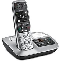 Telefonieren leicht gemacht – das Gigaset E560A Schnurlose Telefon platinDas Gigaset E560A Schnurlose Telefon platin glänzt nicht nur mit schickem Design und wunderbarer Anrufqualität