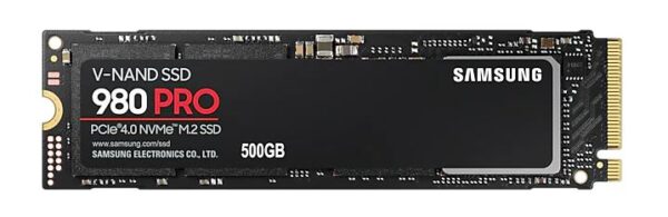 Kurzinfo: Samsung 980 PRO NVMe M.2 SSD - 500 GB verschlüsselt intern - M.2 2280 - Puffer: 512 MB - 256-Bit-AES - TCG Opal Encryption (MZ-V8P500BW) Gruppe Festplatten Hersteller Samsung Hersteller Art. Nr. MZ-V8P500BW Modell 980 PRO MZ-V8P500BW EAN/UPC 8806090295539 Produktbeschreibung: Samsung 980 PRO NVMe M.2 SSD - 500 GB verschlüsselt intern - M.2 2280 - Puffer: 512 MB - 256-Bit-AES - TCG Opal Encryption (MZ-V8P500BW) Typ Solid-State-Disk - intern - TRIM-Unterstützung