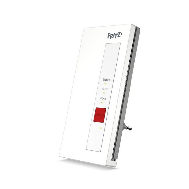 AVM FRITZ!Smart Gateway - Erweitert das FRITZ! Smart Home   Das neue FRITZ!Smart Gateway integriert Smart-Home-Geräte (LED-Lampen) mit den Funkstandards Zigbee und DECT ULE in das FRITZ! Smart Home. Damit wird erstmals die Bedienung und Steuerung von LED-Lampen anderer Anbieter mit dem Funkstandard Zigbee im FRITZ! Smart Home ermöglicht. Zudem erhöht das FRITZ!Smart Gateway die Anzahl der nutzbaren DECT-ULE-Geräte im Heimnetz. Die Steuerung der angemeldeten LED-Lampen kann per FRITZ!App Smart Home