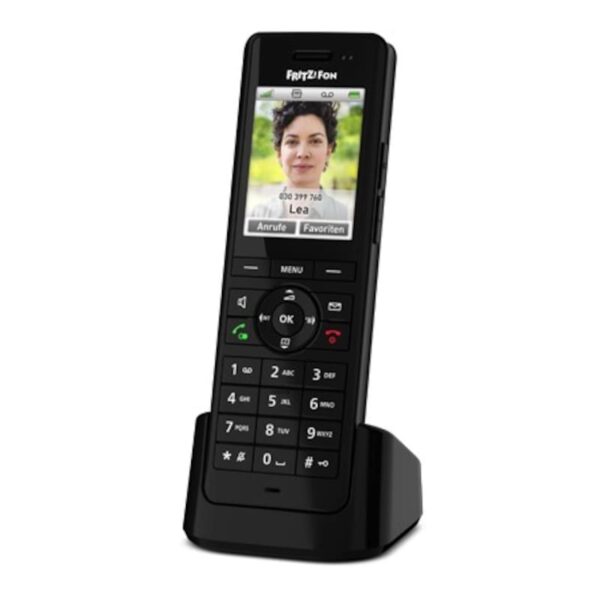 • Komfort-DECT-Telefon für FRITZ!Box mit intuitiver Menüführung • Komfortable Bedienung von FRITZ!Box-Funktionen • Internet/Komfortdienste (E-Mail