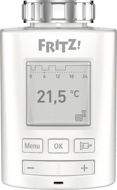 Der intelligente Heizkörperregler fürs Heimnetz. Mit FRITZ!DECT 301 heizen Sie im Handumdrehen - im wahrsten Sinne des Wortes! Dank einfacher Bedienung via Smartphone