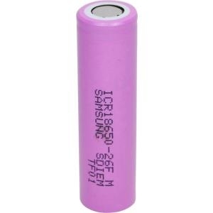 Samsung ICR18650-26 ZLF Spezial-Akku 18650 Z-Lötfahne Li-Ion 3.7 V 2550 mAh (ICR18650-26F)