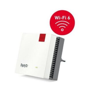 FRITZ!Repeater 1200 AX           Leistungsmerkmale             Leistungsstarker WLAN-Mesh-Repeater für große Reichweite und hohen Durchsatz im WLANMit WLAN Mesh lassen sich mehrere WLAN-Zugangspunkte einfach zu einem intelligenten System zusammenfassen (ab FRITZ!OS 6.90). 2 WLAN-Funkeinheiten: Bis 2.400 MBit/s (5 GHz) +