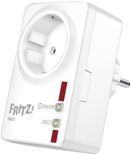 FRITZ!DECT 200 – die schaltbare Steckdose fürs HeimnetzwerkFRITZ!DECT 200 ist eine schaltbare Steckdose und bietet Ihnen die Möglichkeit für komfortables Energiemanagement im Heimnetz. FRITZ!DECT 200 schaltet automatisch (nach voreingestelltem Zeitplan) oder manuell die Stromzufuhr angeschlossener Geräte bis 2.300 Watt. Die Schaltzeiten lassen sich ganz individuell festlegen