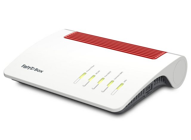 Glasfaser-Power mit schnellem Wi-Fi 6 Höchstgeschwindigkeit für alle Glasfaseranschlüsse – dafür sorgt die FRITZ!Box 5590 Fiber. Wi-Fi 6 versorgt Ihre Smartphones