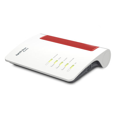 Dualband-WLAN-Router / Wi-Fi 7 (WLAN BE) Standard / WLAN-Performance bis zu 3.600 Mbit/s / (1) 2.5G LAN und (4) 1G LAN Ports / Integrierter Kabel-Anschluss