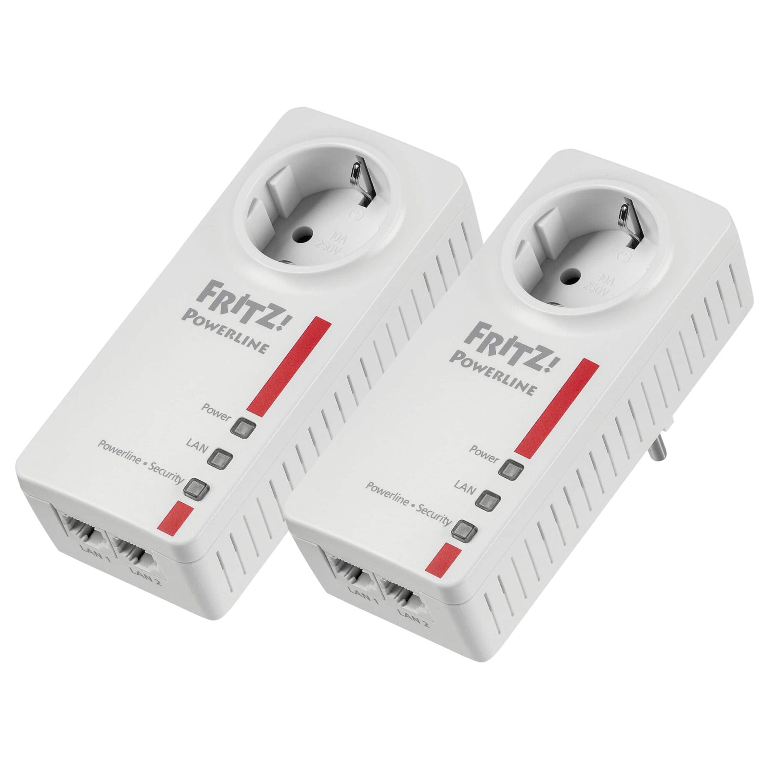 AVM FRITZ!Powerline 1220E - Powerline Starter Kit - Partnerprogramm:Nein - Grading:Neuware - Zustand:Neu - Farbe:Weiß - Schnittstellen:2x LAN RJ-45 - Produkttyp:Powerline - Übertragungsrate:1.200 Mbit/s