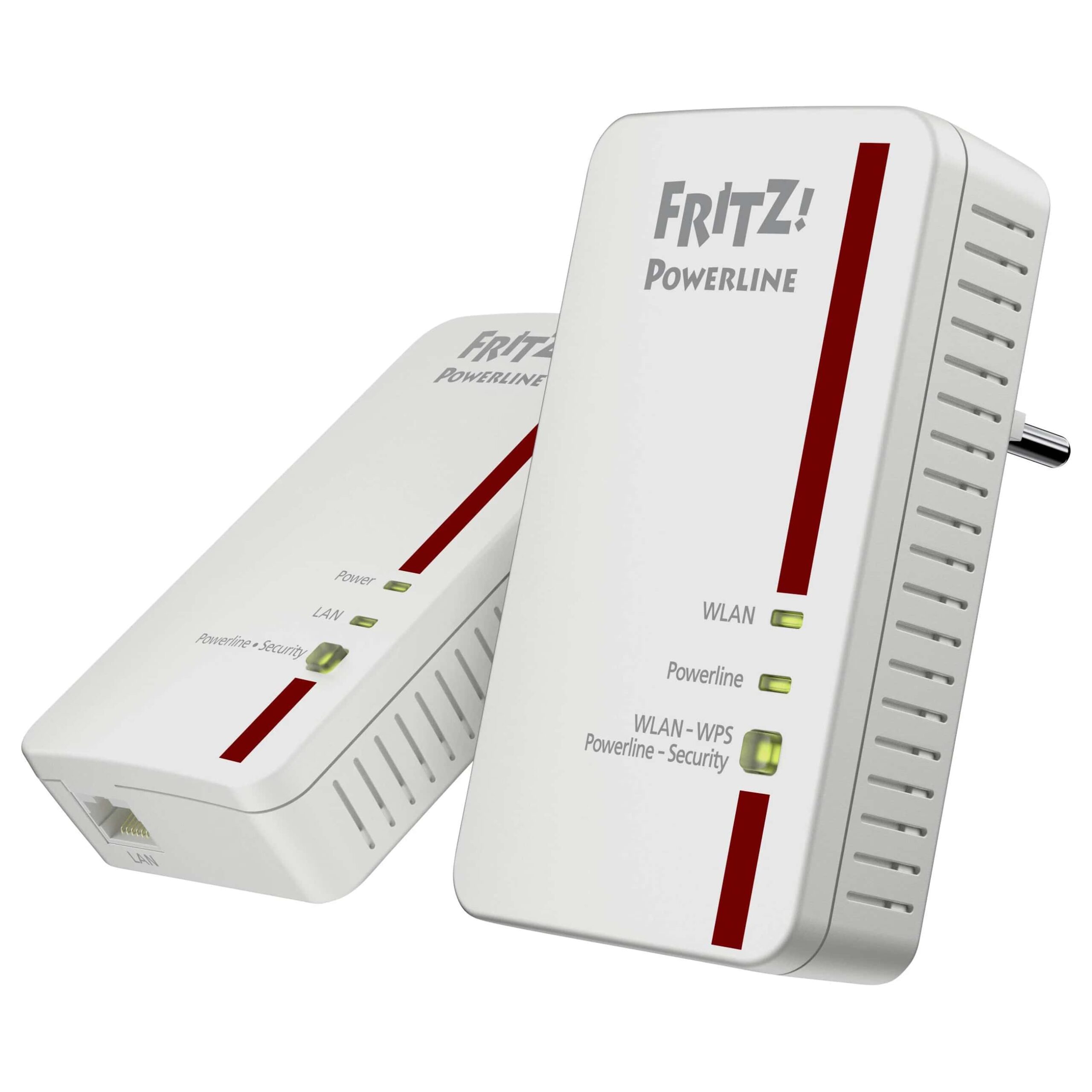 AVM FRITZ!Powerline 1240E - Starter Set - Schnittstellen:1x LAN RJ-45 - Partnerprogramm:Nein - Farbe:Weiß - Zustand:Neu - Grading:Neuware - Übertragungsrate:1.200 Mbit/s - IEEE Standard:IEEE 802.11n - WLAN-Übertragungsrate:300 MBit/s - Produkttyp:WLAN Powerline - Frequenzband:2.4 GHz - Reichweite:300