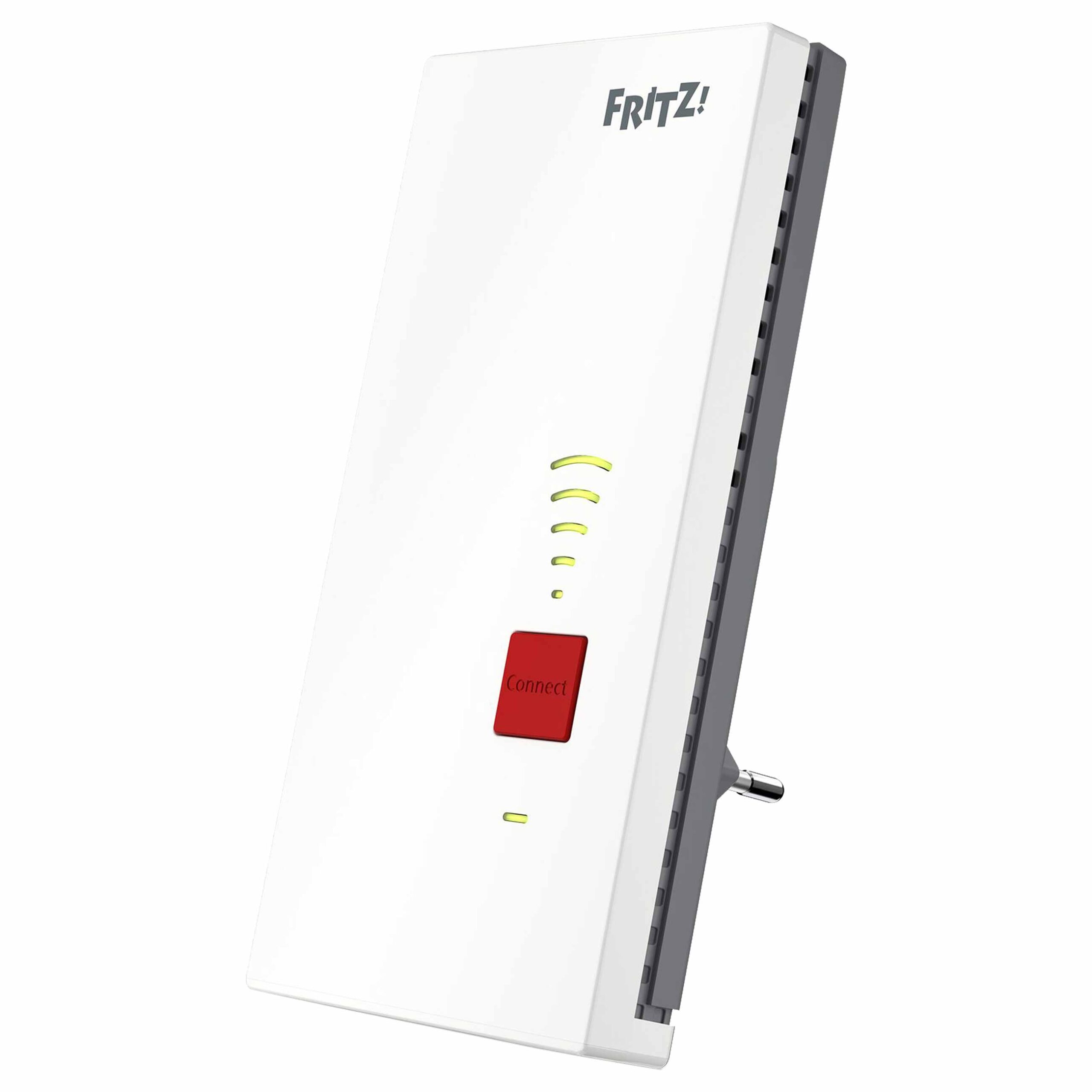 AVM FRITZ!Repeater 2400 - WLAN Repeater - Partnerprogramm:Nein - Schnittstellen:1x LAN RJ-45 - Kommunikation:WLAN - Grading:Neuware - Zustand:Neu - Farbe:Weiß - IEEE Standard:IEEE 802.11ac - IEEE Standard:IEEE 802.11n - Frequenzband:2.4 GHz - Produkttyp:WLAN Repeater - WLAN-Übertragungsrate: 2.333 MBit/s - Frequenzband:5 GHz