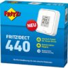 wenn du sie benötigst.Die FRITZ!DECT 440 Fernbedienung arbeitet mit dem DECT ULE-Funk und ist kompatibel mit jeder FRITZ!Box mit DECT-Basis. So kannst du deine smarten Geräte ganz bequem und zuverlässig über den Funkstandard steuern.Technische Daten:Verbindung: DECT ULE-FunkAnzahl der konfigurierbaren Tasten: 4Maximale Anzahl der steuerbaren Geräte: 12Display: E-Paper-DisplayMit der FRITZ!DECT 440 Fernbedienung erhältst du die ultimative Kontrolle über dein smartes Zuhause. Bestelle sie noch heute und erlebe höchsten Komfort und Flexibilität bei der Steuerung deiner FRITZ!-Geräte für Smart Home.