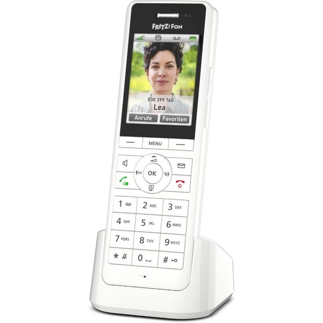 AVM FRITZ!Fon X6 IP-Telefon Schnurlos mit AnrufbeantworterMit dem DECT-Telefon FRITZ!Fon X6 präsentiert AVM ein Allround-Talent für Telefonie und für das Smart Home. Die Unterstützung von Full-Duplex HD