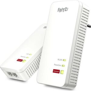 Powerline mit Gigabit-Tempo und Wi-Fi 6FRITZ!Powerline 1240 AX unterstützt Wi-Fi 6 im 2