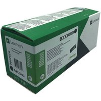 Das Original Lexmark B232000 Rückgabe-Toner (3.000 S.) ist ideal für Laserdrucker (Schwarz/Weiß) geeignet. Mit konstant hoher Bildqualität und Zuverlässigkeit über die gesamte Lebensdauer liefert dieser Toner optimale Druckergebnisse. Er ist umweltfreundlich und nachhaltig