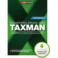 Die LEXWARE TAXMAN professional 2024 (für das Steuerjahr 2023) Software Vollversion (Download-Link) – noch nie war Ihre Steuererklärung so einfachDass Steuererklärungen Zeit und Nerven rauben