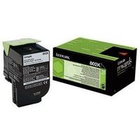 Lexmark Toner Originalzubehör 802K ca. 1.000 Seiten schwarz