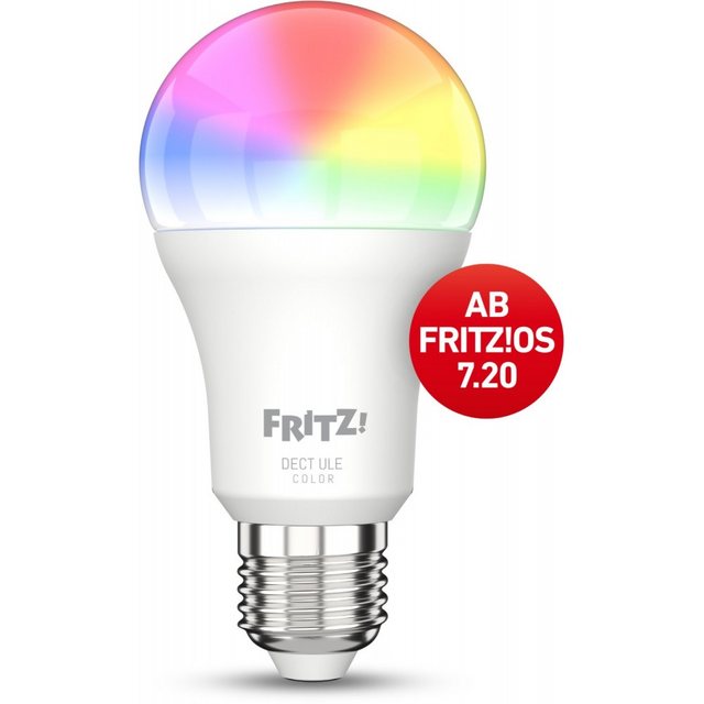 Die AVM FRITZ!DECT 500 LED-Leuchtmittel ist die perfekte Lösung für Ihr Smart Home. Diese intelligente E27-LED-Lampe bietet sowohl farbiges als auch weißes Licht und ist mit Amazon Alexa kompatibel. Mit einer beeindruckenden Lebensdauer von bis zu 20.000 Stunden und der Möglichkeit