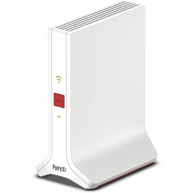 Der AVM FRITZ!Repeater 3000 AX ist der ideale WLAN-Repeater für schnelles Internet mit Wi-Fi 6. Er bietet eine beeindruckende Reichweite von bis zu 4.200 MBit/s und nutzt Tri-Band-Technologie für ein optimales Signal. Mit zwei LAN-Anschlüssen können Sie problemlos Geräte anschließen. Die intelligente Mesh-Technologie sorgt für eine nahtlose Verbindung in Ihrem Zuhause. Mit einer maximalen kabellosen Datenübertragungsrate von 2400 Mbps und einem modernen Design in Weiß ist dieser Repeater nicht nur leistungsstark