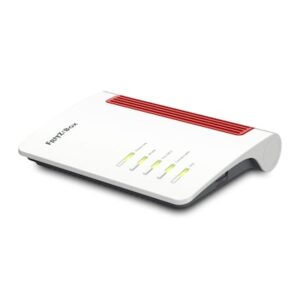 Dualband-WLAN-Router / Wi-Fi 6 (WLAN AX) Standard / WLAN-Performance bis zu 2.400 Mbit/s / (4) 1G LAN Ports / Integrierter DSL-Anschluss