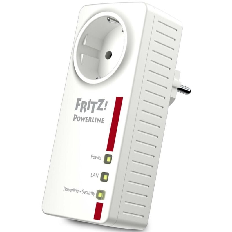 AVM Powerline Adapter FRITZ!Powerline1220E Abbildung ähnlich. Bitte achten Sie auf die technischen Daten und die EAN des Produkts. Hersteller:AVMBezeichnung:Powerline Adapter SingleTyp:FRITZ!Powerline1220EEthernet:jaBustyp:sonstigeUnterputzmontage:neinGeeignet für Wandmontage:neinGeeignet für Hutschienenmontage:neinSteckdosenadapter:jaHöhe:132 mmBreite:59 mmTiefe:41 mm AVM Powerline Adapter FRITZ!Powerline1220E: weitere Details Nutzung der Steckdose als sicheren Internet- und Netzwerkzugang (Powerline)