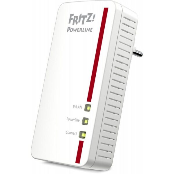 Der AVM FRITZ!Powerline 1260E bietet Gigabit-Powerline bis 1200 MBit/s und sorgt dank 2x2 MIMO-Technologie für stabile Verbindungen. Mit Dual-Band WLAN ermöglicht er flexibles Streaming in jedem Raum. Die Einrichtung gestaltet sich kinderleicht über die Connect-Taste. Hergestellt in Deutschland