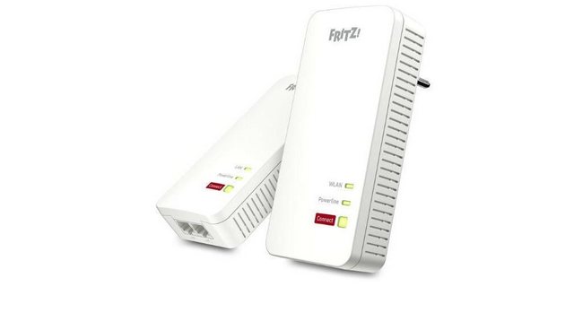 FRITZ!Powerline 1240 AX WLAN Set           Powerline             Erweitert das Heimnetz über die hausinterne StromverkabelungEinsatz ohne Software-Installation an jeder SteckdoseBis zu 1.200 MBit/s Powerline-Datenrate und robuste Verbindungen bei großen Entfernungen im Netzwerk (nach Powerline-Standard HomePlug AV2)Vernetzt FRITZ!Box