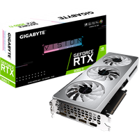 GIGABYTE GeForce RTX 3060 Ti VISION OC 8GB 256bit 3xDP 3xHDMI LHR (GV-N306TVISION OC-8GD 2.0) Technische Daten Hersteller Gigabyte GPU NVIDIA GeForce RTX 3060 Ti (LHR) Speicher 8GB GDDR6