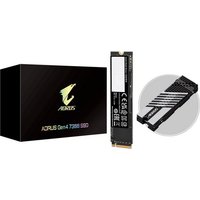 Die AORUS Gen4 7300 M.2-SSD nutzt Gen 4 PCIe-Technologie mit ultraschnellen Lesegeschwindigkeiten von bis zu 7.300 MB/s sowie sequenziellen Schreibgeschwindigkeiten von bis zu 6.000 MB/s. Der hochdichte 3D TLC NAND-Flashspeicher bietet eine ideale Mischung aus Leistung und Ausdauer mit einer Lebensdauer von 700 TB an geschriebenen Daten. Die AOURUS Gen4 7300