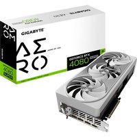 Die GIGABYTE GeForce RTX 4080 SUPER AERO OC 16G ist eine High-End-Grafikkarte mit der GeForce RTX 4080 SUPER GPU von NVIDIA. Die leistungsfähigen GeForce RTX 40-Grafikkartenserie basiert auf der NVIDIA Ada Architektur und bietet neue Stufen von Gaming Realismus