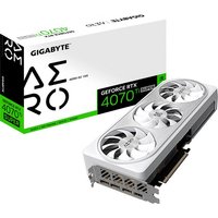 Die GIGABYTE GeForce RTX 4070 Ti SUPER AERO OC 16G ist eine High-End-Grafikkarte mit der GeForce RTX 4070 Ti SUPER GPU von NVIDIA. Die leistungsfähigen GeForce RTX 40-Grafikkartenserie basiert auf der NVIDIA Ada Architektur und bietet neue Stufen von Gaming Realismus