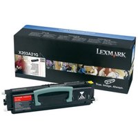 Lexmark Toner BK X203 2.500 Seiten