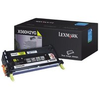 Lexmark Lasertonergelb10.000 SeitenX560 toner cartridge.