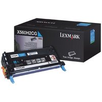 Lexmark Lasertonercyan10.000 SeitenX560Ttoner cartridge.