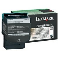 Lexmark Toner BK C546 8.000 Seiten