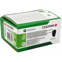 Der Lexmark C242XM0 Rückgabe Toner in Magenta bietet eine Druckleistung von ca. 3.500 Seiten und garantiert hochwertige Druckergebnisse. Dieser Originaltoner ist kompatibel mit mehreren Lexmark-Modellen