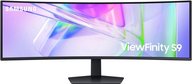 Steigere deine Produktivität bei all deinen Projekten. Das gekrümmte 49-Zoll-Display des 1000R umschließt dich mit einem Seitenverhältnis von 32:9 und passt sich genau deinem Sichtfeld an. Mit einem breiten Bildschirm in Dual QHD kannst du viel sehen und erledigen