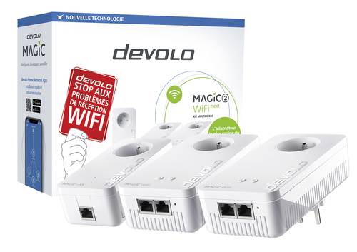 Magic 2 WiFi next – Highspeed-Internet direkt aus der SteckdoseGigabit-Internet unkompliziert in jeden Raum bringen und surfen