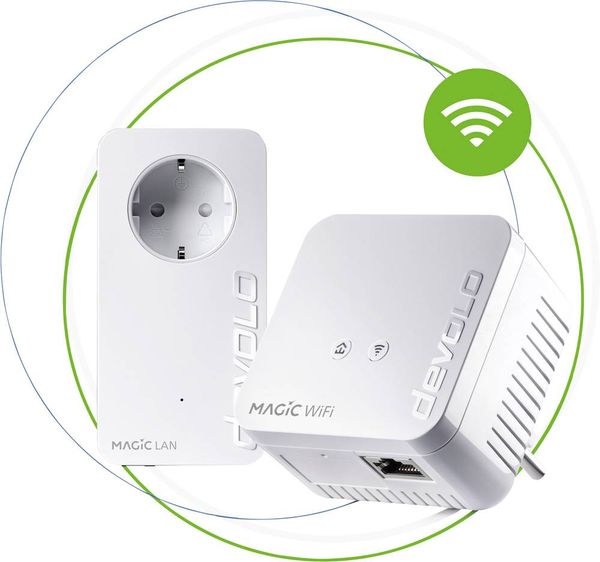 Mesh-WiFi aus der Steckdose – schnelles WLAN im gesamten Haus mit devolo Magic Kein schwächelndes WiFi-Signal und keine Verbindungsabbrüche mehr