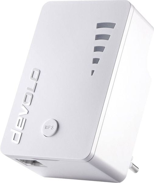 Mehr WLAN im Handumdrehen! Der WiFi Repeater ac von devolo erweitert Ihre WLAN Reichweite in Minutenschnelle. Ab sofort surfen Sie mit einer Transferrate von bis zu 1