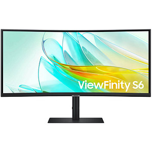 Großes Format für optimale Sicht: SAMSUNG ViewFinity S65UC S34C652UAU Curved Monitor 86