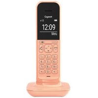 GIGASET CL390A Cantaloupe Anrufbeantworter großes schwarz-weiß Display Akustik-Profile Telefonbuch für 150 Kontakte Raumüberwachung - Telekommunikation