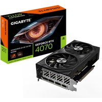 • NVIDIA GeForce RTX 4070 - Ada Lovelace Architektur • 12 GB GDDR6-RAM ( Speicherinterface) • Core/Memorytakt: 1920 (Boost: 2490) MHz • 1x HDMI