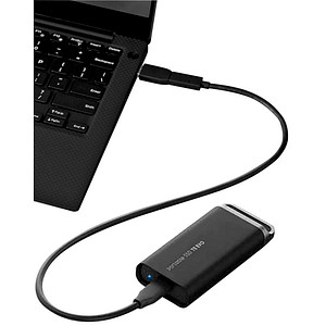 Da sind Ihre Daten gut aufgehoben – SAMSUNG Portable T5 EVO 4 TB externen SSD-Festplatte schwarzDie SAMSUNG Portable T5 EVO 4 TB externe SSD-Festplatte schwarz bietet viel Platz zur bequemen Speicherung und Datensicherung von Fotos