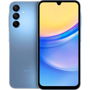 Großartige Ausstattung und erstklassiges Handling: das SAMSUNG Galaxy A15 5G Smartphone blau 128 GBGeräte wie das SAMSUNG Galaxy A15 5G Smartphone blau 128 GB verschönern und erleichtern die Kommunikation mit Freunden oder Kollegen