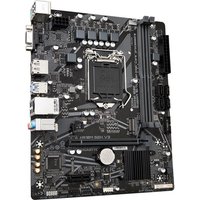 Das GIGABYTE H510M S2H V3 Mainboard basiert auf dem Intel®-H510-Chipsatz und unterstützt Intel®-Prozessoren für den Sockel 1200 der 10ten und 11ten Generation. Es verfügt über zwei DDR4-DIMM-Slots im Dual-Channel-Betrieb für bis zu 64 GB Arbeitsspeicher. Zur weiteren Ausstattung des GIGABYTE H510M S2H V3 gehören ein PCIe-4.0-x16-Slot zwei PCIe-3.0-x1-Slot. Außerdem verfügt das Mainboard über 8-Kanal-Sound