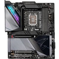 Das GIGABYTE Z790 AORUS MASTER X Mainboard basiert auf dem Intel®-Z790-Chipsatz und unterstützt Intel®-Prozessoren für den Sockel 1700 der 13ten und 12ten Generation. Es verfügt über vier DDR5-DIMM-Slots im Dual-Channel-Betrieb für bis zu 192 GB Arbeitsspeicher. Zur weiteren Ausstattung des GIGABYTE Z790 AORUS MASTER X gehören ein PCIe-5.0-x16-Slot und zwei PCIe-3.0-x16-Slots. Außerdem verfügt das GIGABYTE Z790 AORUS MASTER X über 8-Kanal-Sound