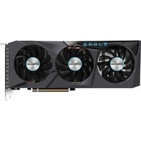 ProzessorGrafikprozessorenfamilie: AMDGPU: Radeon RX 6600Prozessor-Boost-Taktfrequenz: 2491 MHzMaximale Auflösung: 7680 x 4320 PixelParallele Verarbeitungstechnologie: Nicht unterstütztStreamprozessoren: 1792Maximale Displays pro Videokarte: 4SpeicherSeparater Grafik-Adapterspeicher: 8 GBGrafikkartenspeichertyp: GDDR6Breite der Speicherschnittstelle: 128 BitSpeichertaktfrequenz: 14000 MHzAnzahl der Anschlussleitungen: 3Speicherbandbreite (max.): 224 GB/sAnschlüsse und SchnittstellenSchnittstelle: PCI Express x8 4.0Anzahl HDMI-Anschlüsse: 2HDMI-Version: 2.1Anzahl DisplayPort Anschlüsse: 2DisplayPorts-Version: 1.4aLeistungenDirectX-Version: 12 UltimateOpenGL-Version: 4.6Eigenschaft: AMD FreeSyncDesignKühlung: AktivKühltechnik: GIGABYTE WINDFORCE 3XAnzahl Lüfter: 3 LüfterLüfterdurchmesser: 8 cmFormfaktor: Full-Height/Full-Length (FH/FL)Höhe der Halterung: Full-Height (FH)Produktfarbe: SchwarzEnergieMin. Systemstromversogung: 500 WZusätzliche Stromanschlüsse: 1x 8-pinGewicht und AbmessungenTiefe: 41 mmHöhe: 113 mmVerpackungsdatenVerpackungsart: BoxLieferumfangEigenschaft: BenutzerhandbuchLogistikdatenWarentarifnummer (HS): 84733020 - Eingabe / Ausgabe Grafikkarten AMD - GIGABYTE EAGLE Radeon RX 6600 8G